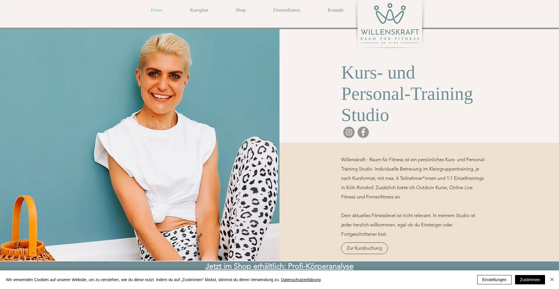 Willenskraft.fitness Screenshot