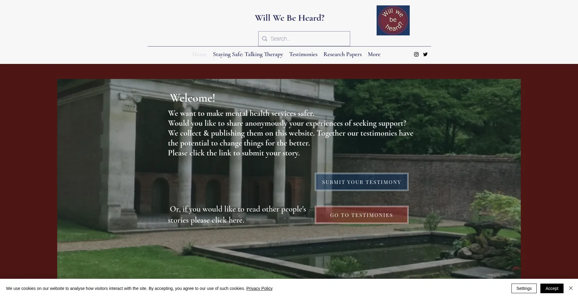 Willwebeheard.org 安全可靠吗？