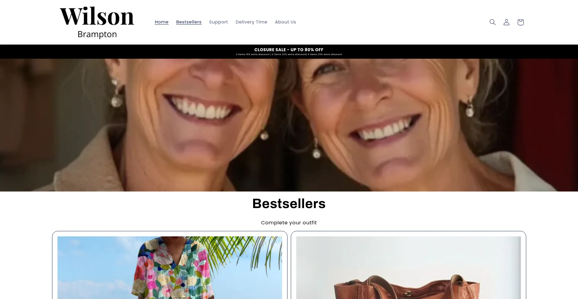 Website screenshot of Wilson-brampton.com