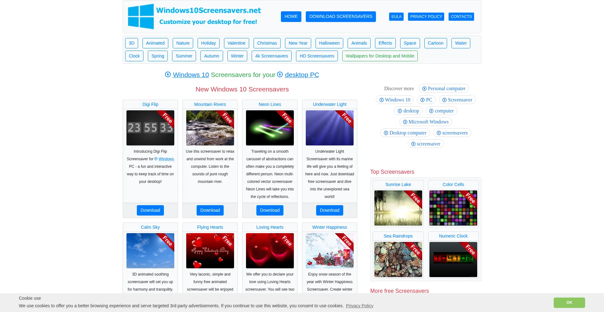 Windows10screensavers.net