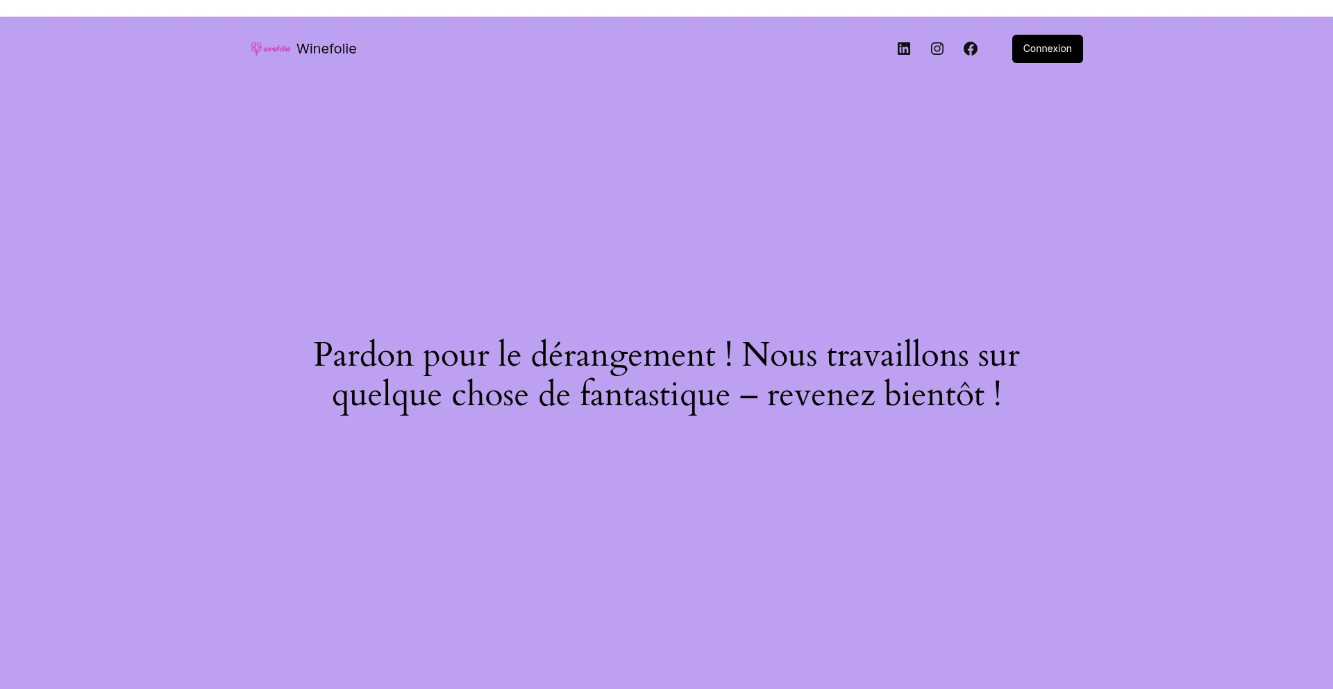 Winefolie.ch