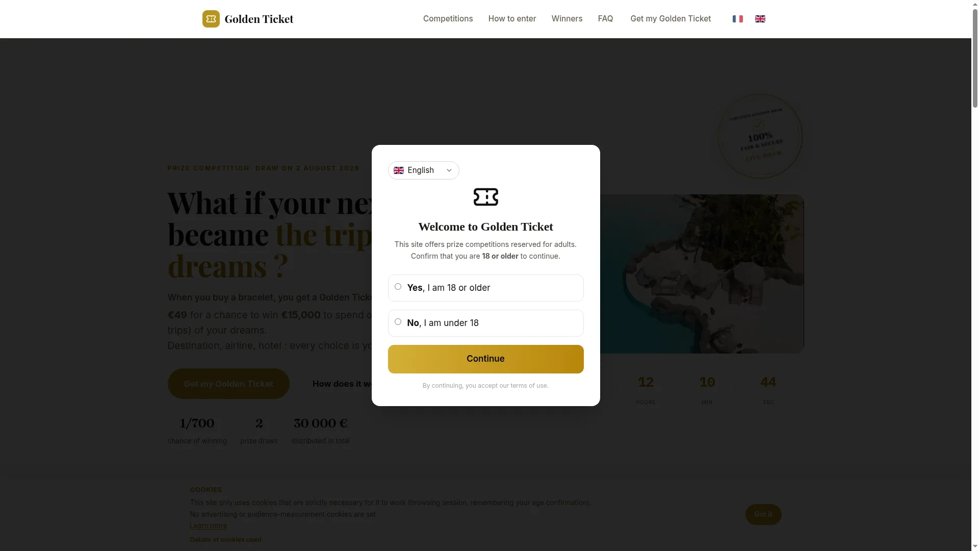 Winugoldenticket.com