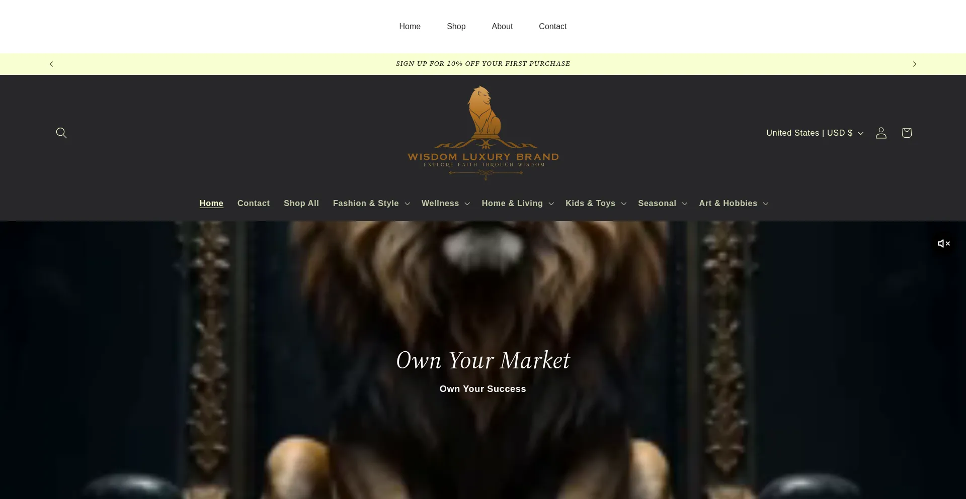 Wisdomluxurybrand.com