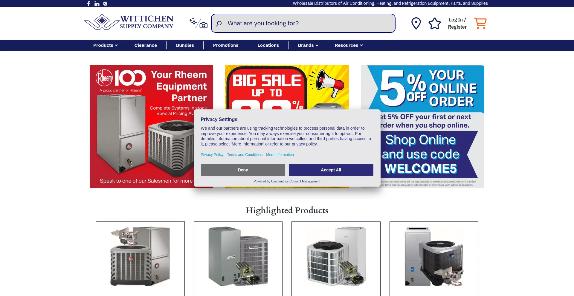 Wittichen-supply.com