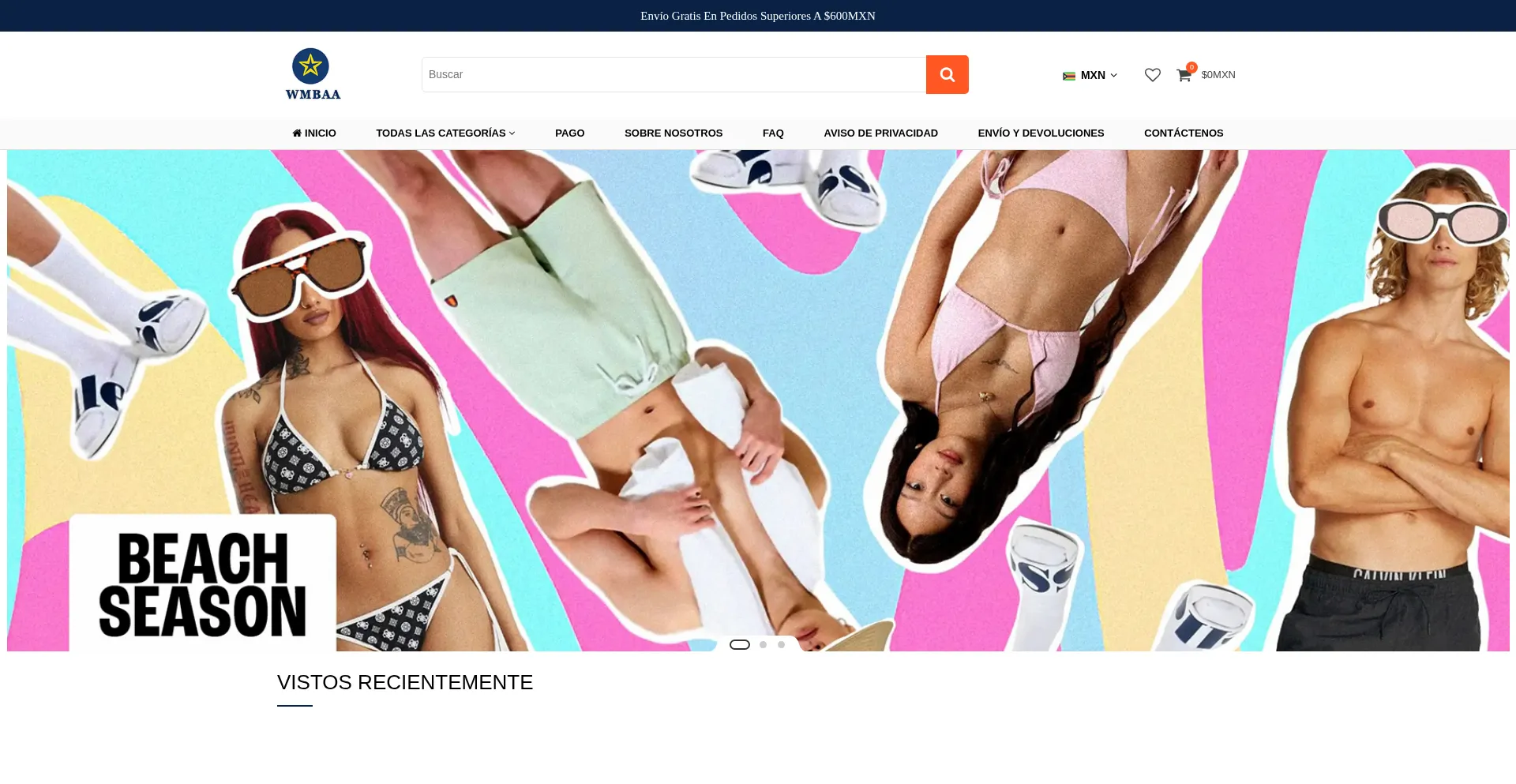 Website screenshot of Wmbaa.org