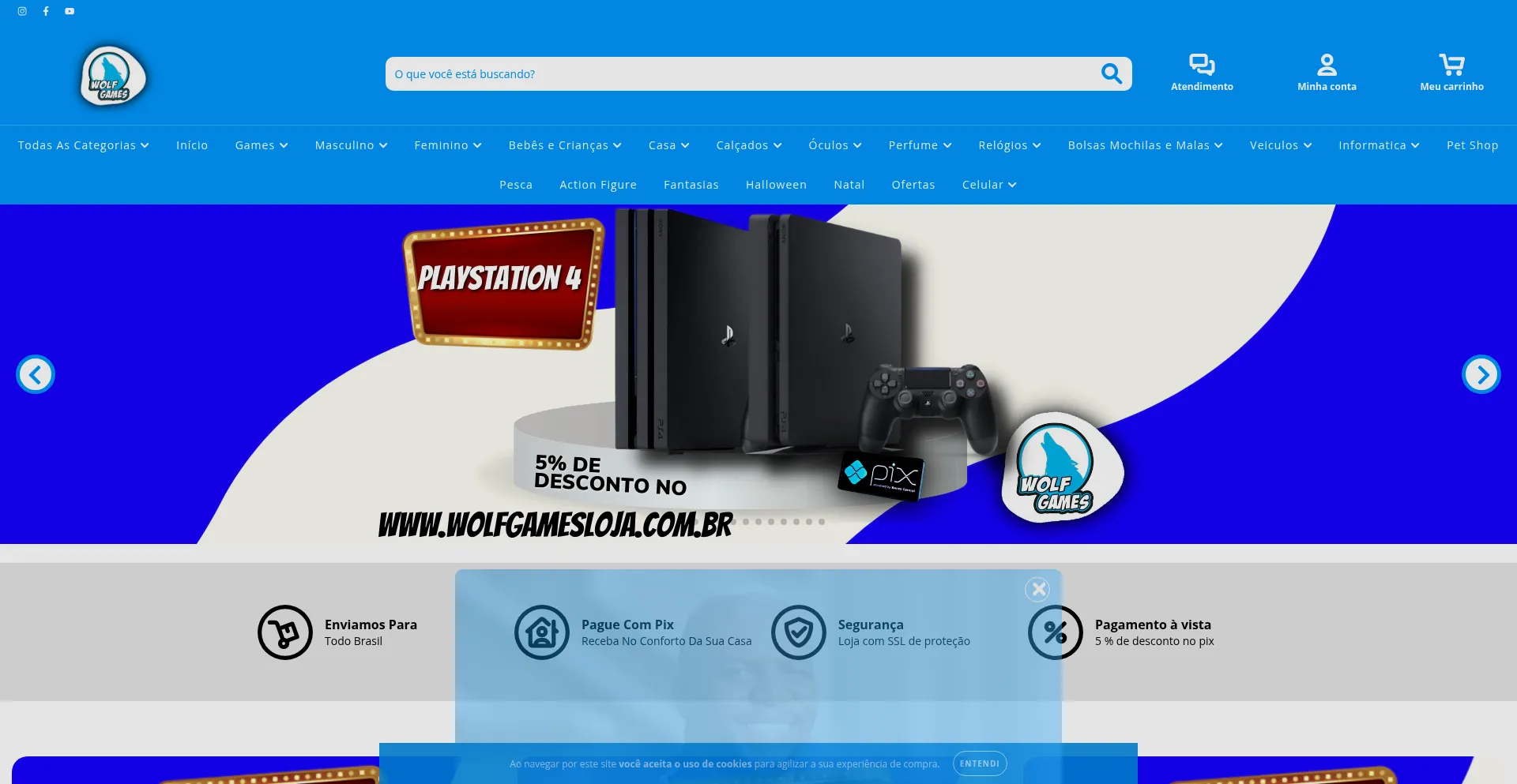 Wolfgamesloja.com.br