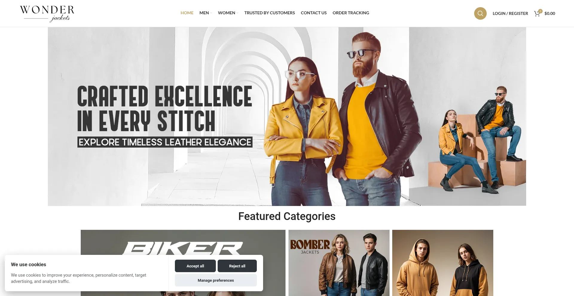 Wonderjackets.com 安全可靠吗？