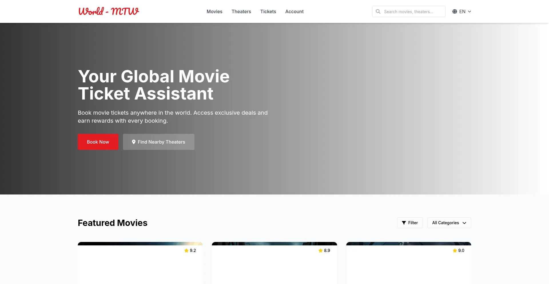 Website screenshot of World-smtw.com