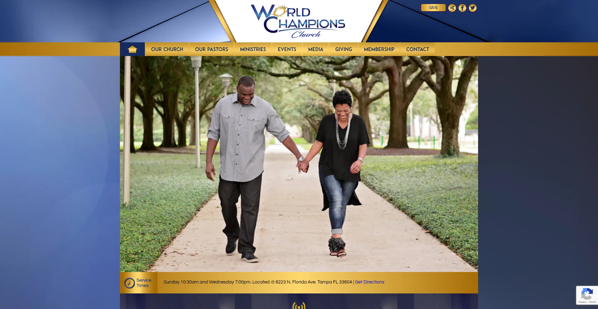 Website screenshot of Worldchampions.org