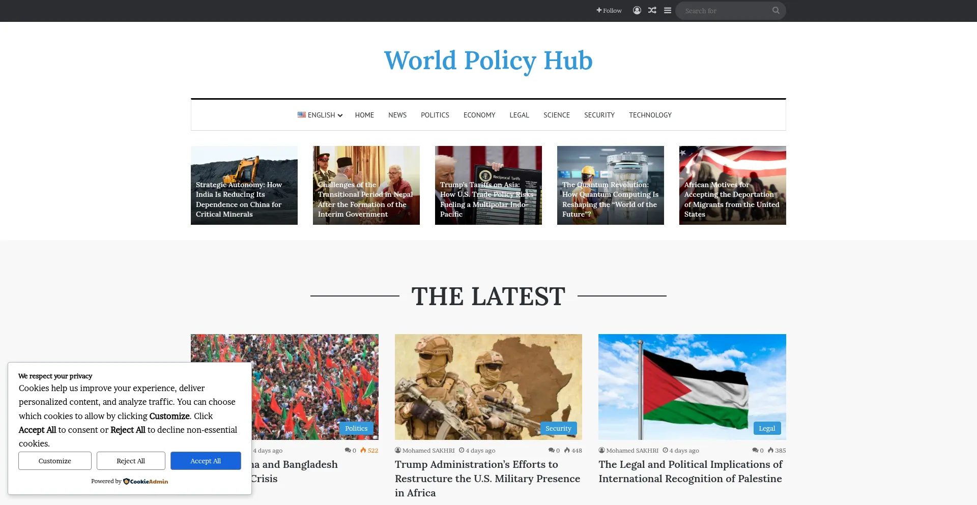 Worldpolicyhub.com 安全可靠吗？