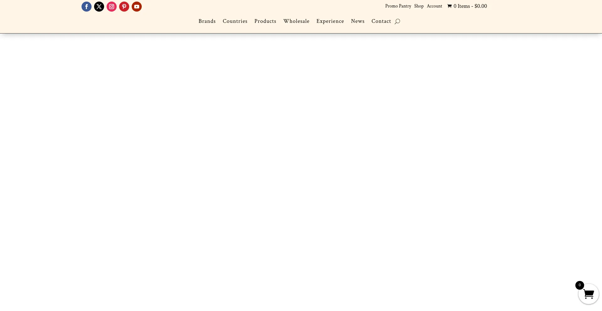 Website screenshot of Worldwidechocolate.com