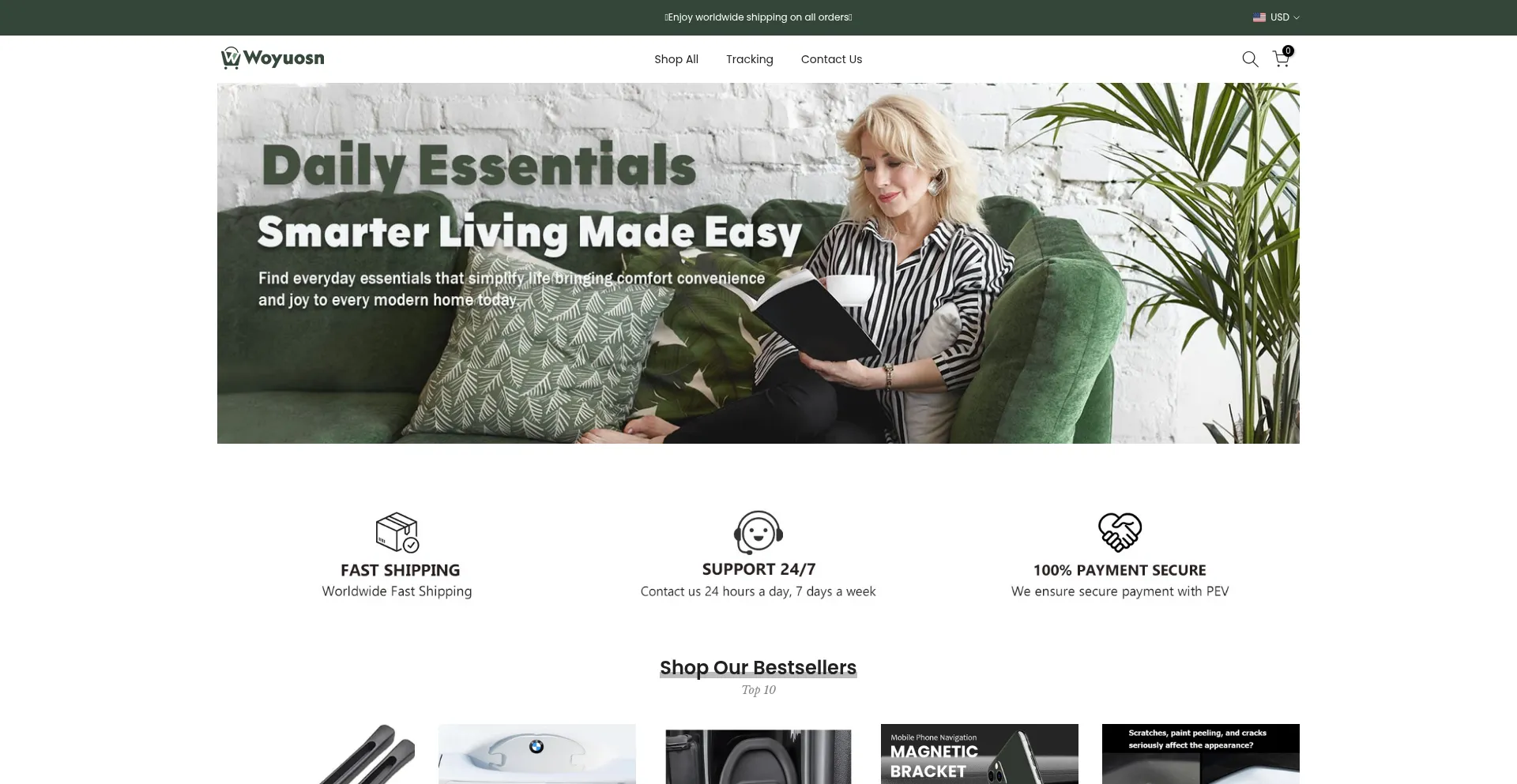 Woyuosn.com Screenshot