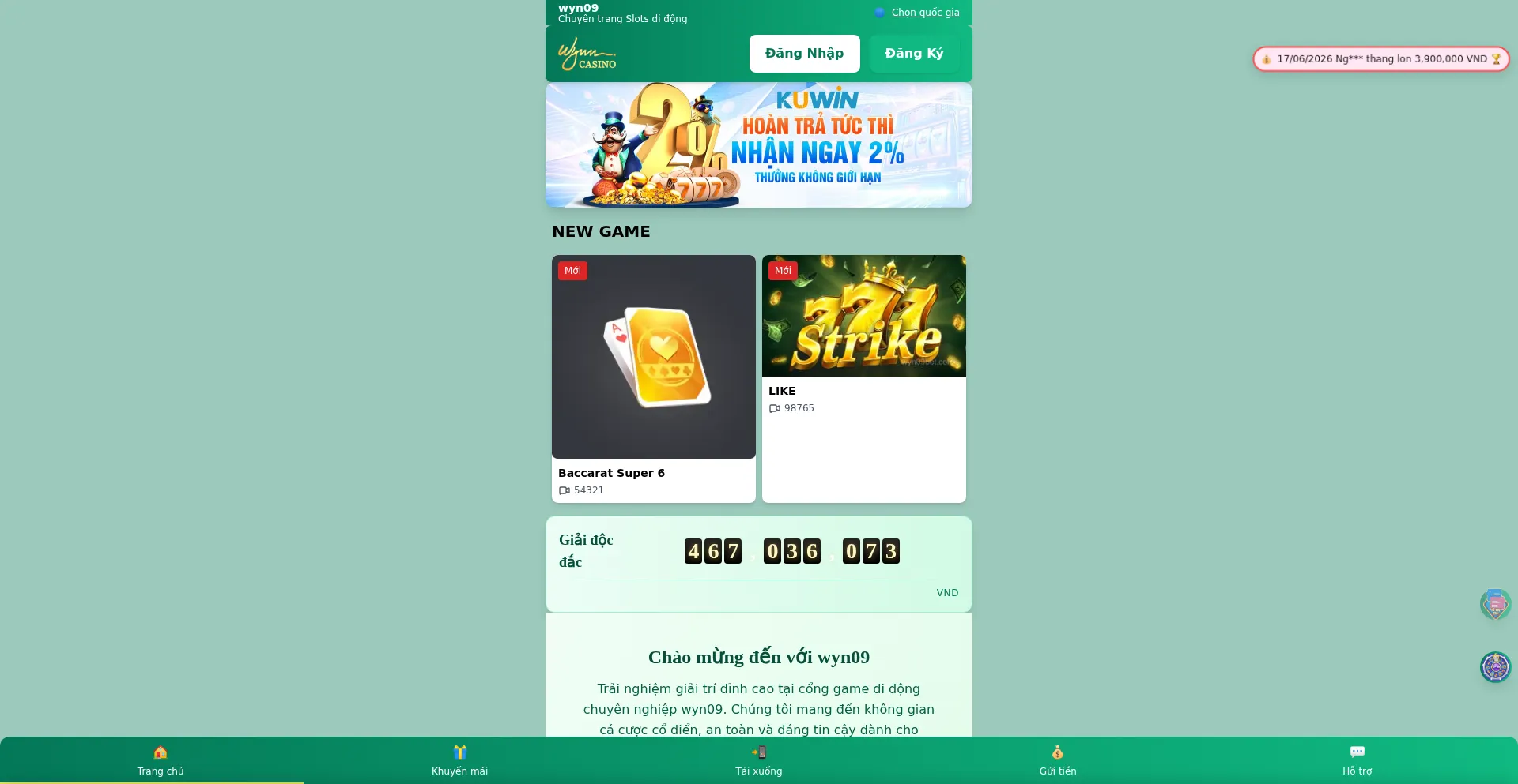 Wyn09bet.com