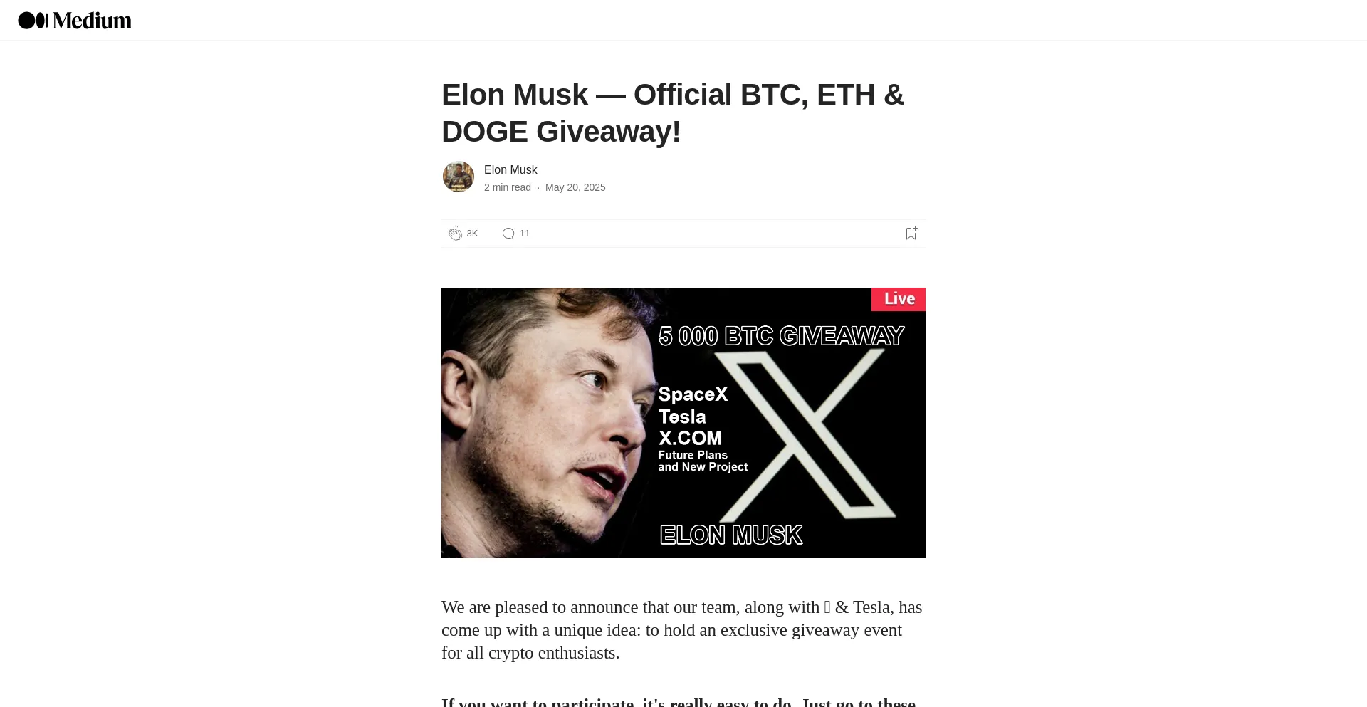 Website screenshot of X-doge.info