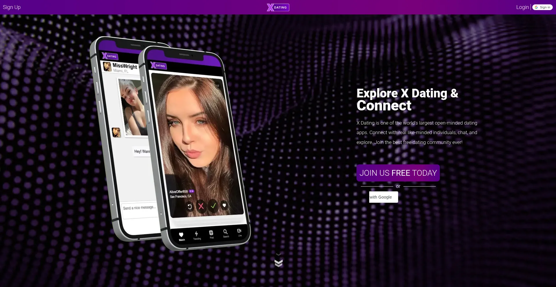 Xdating.com Screenshot