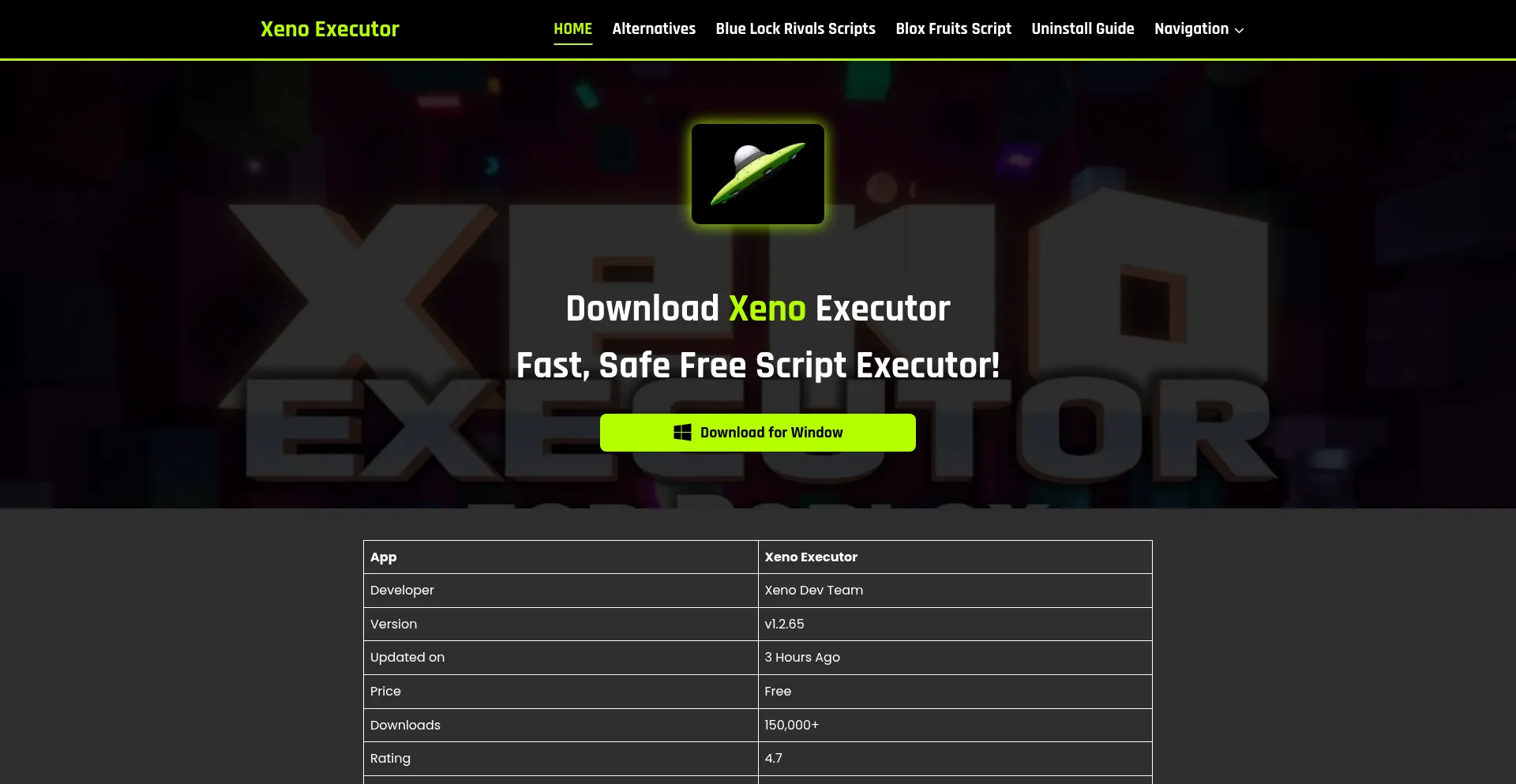 Xeno-executors.net