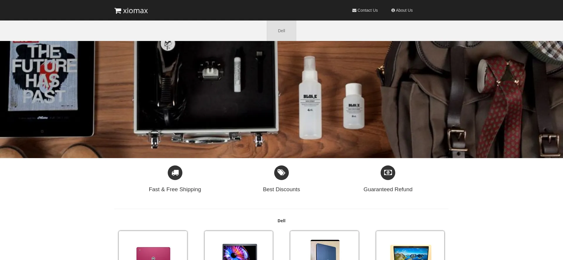 Website screenshot of Xiomax.online