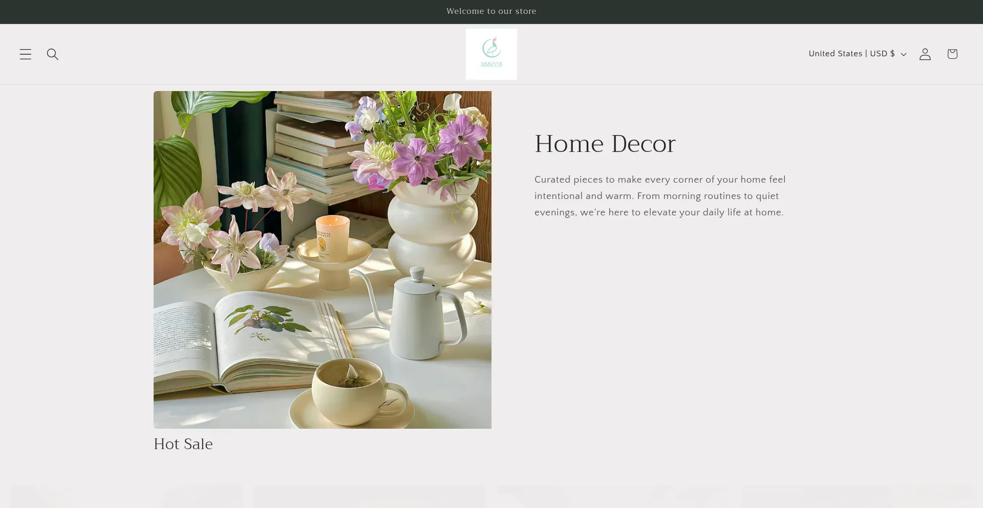 Website screenshot of Xooeeo.com