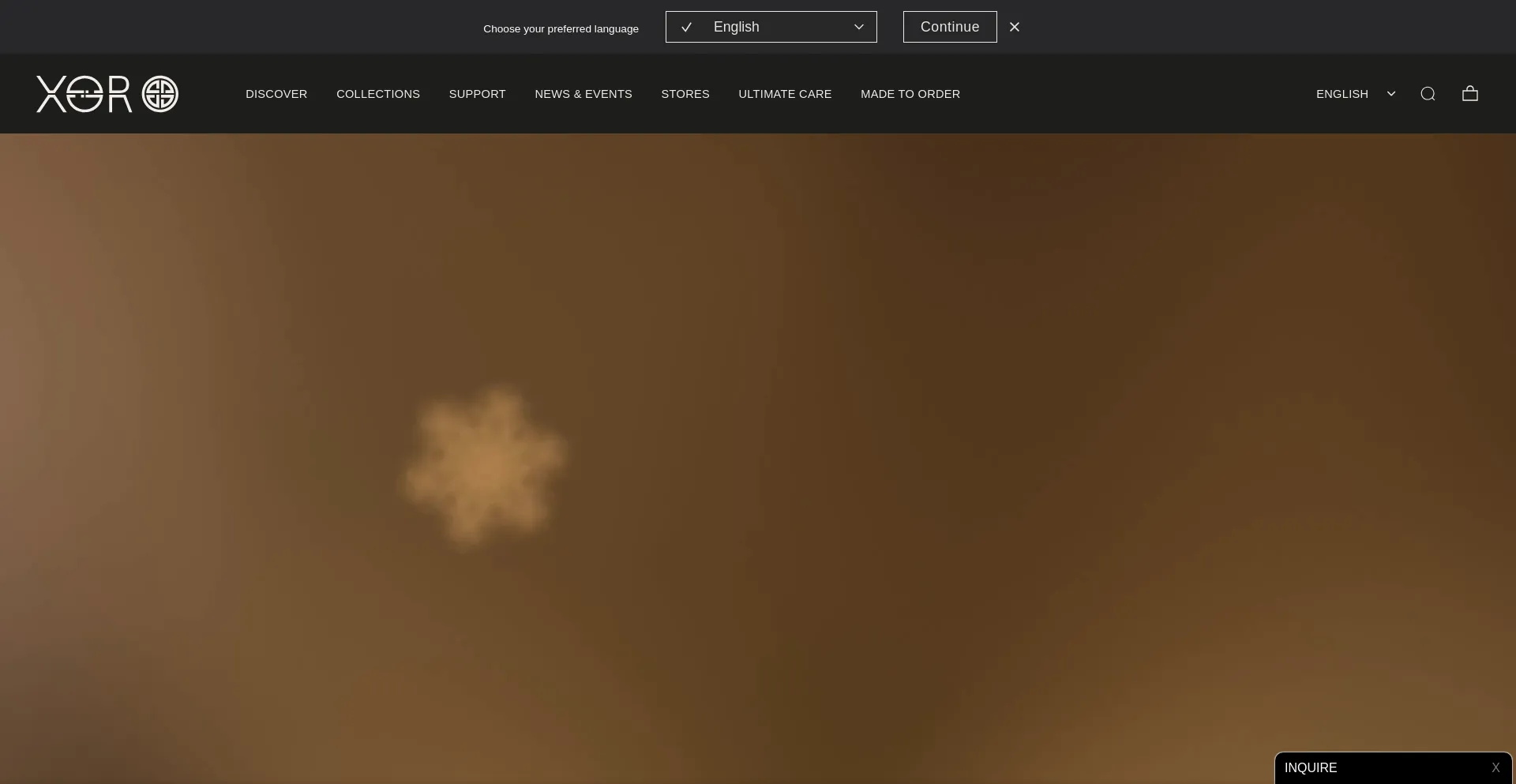 Website screenshot of Xor.inc
