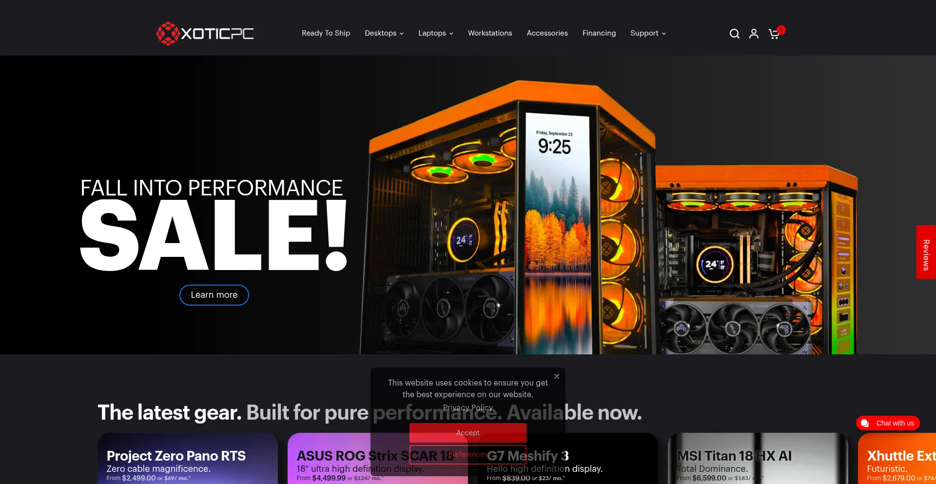 Xoticpc.com Screenshot