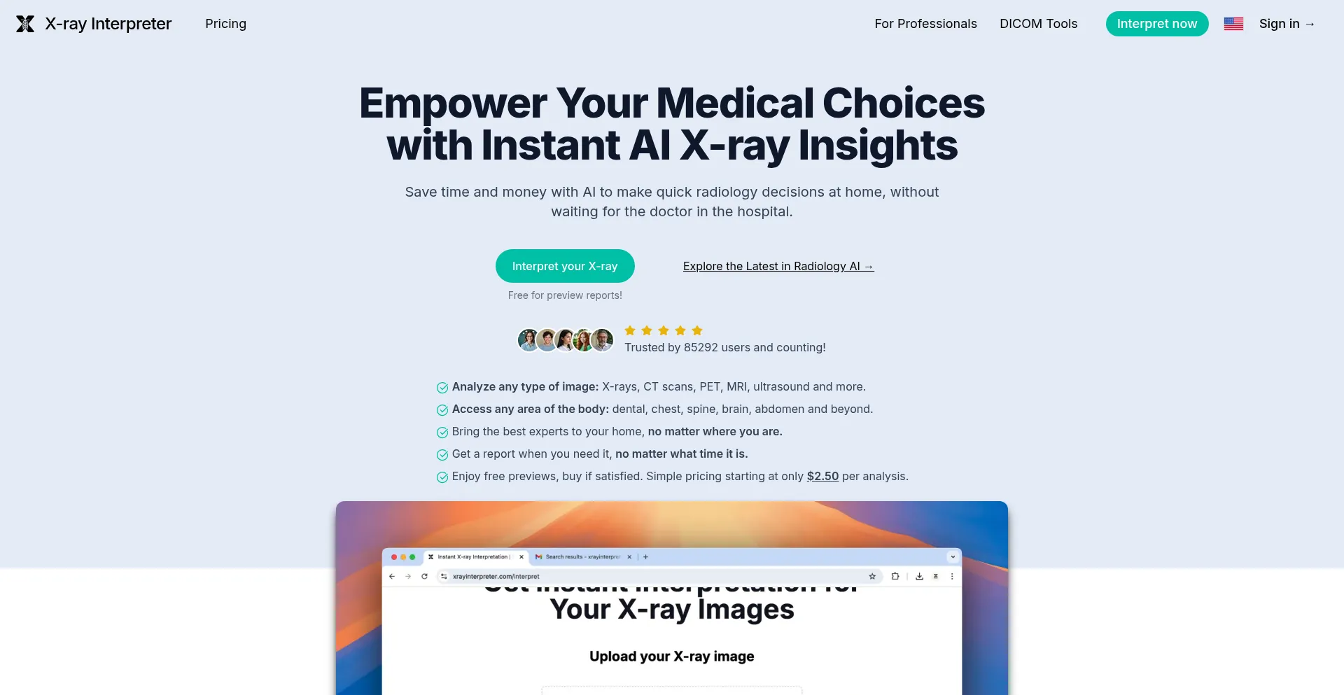 Xrayinterpreter.com 安全可靠吗？
