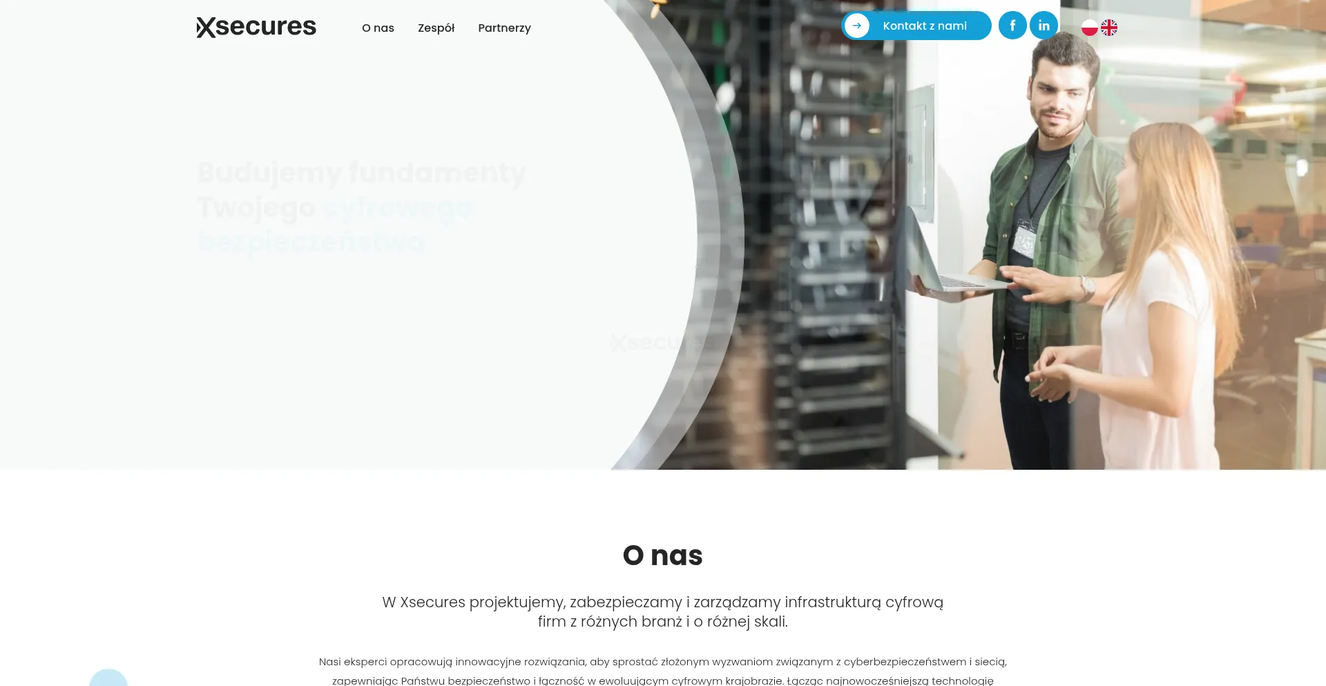 Website screenshot of Xsecures.com