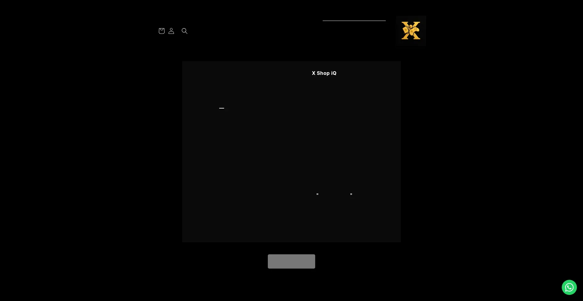 Website screenshot of Xshopiq.shop