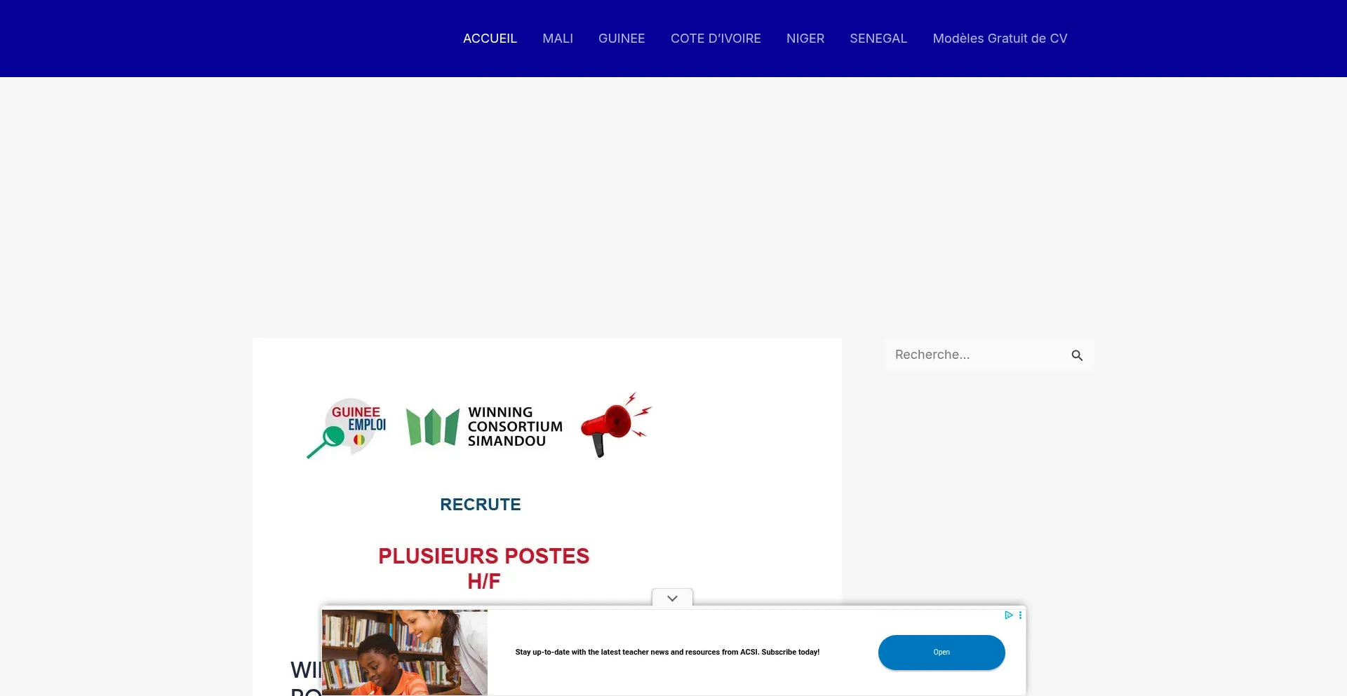 Yabara.org Screenshot