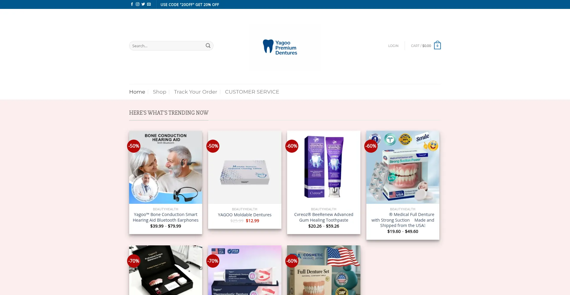 Yagoopremiumdentures.com