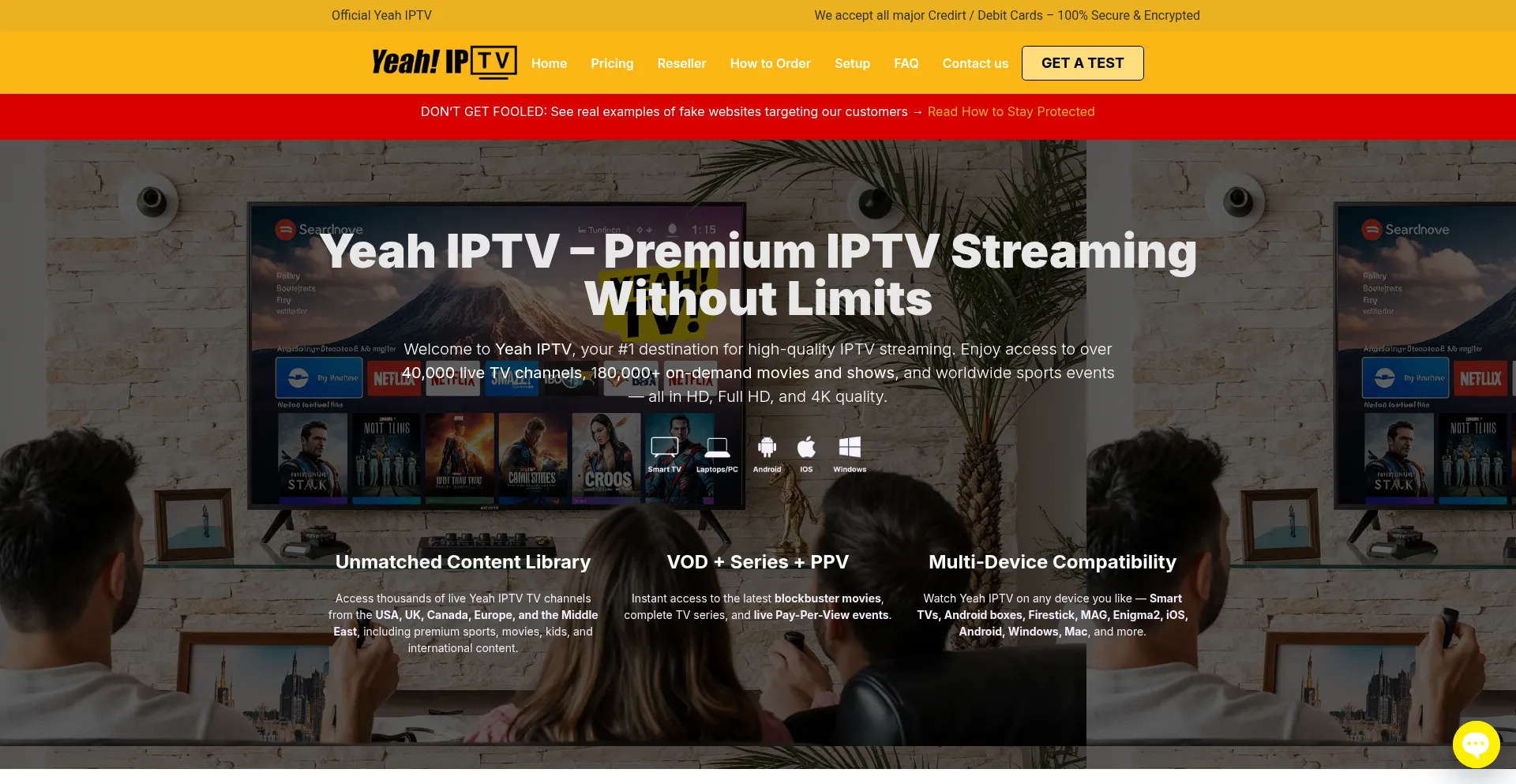 Yeahiptv.io 安全可靠吗？