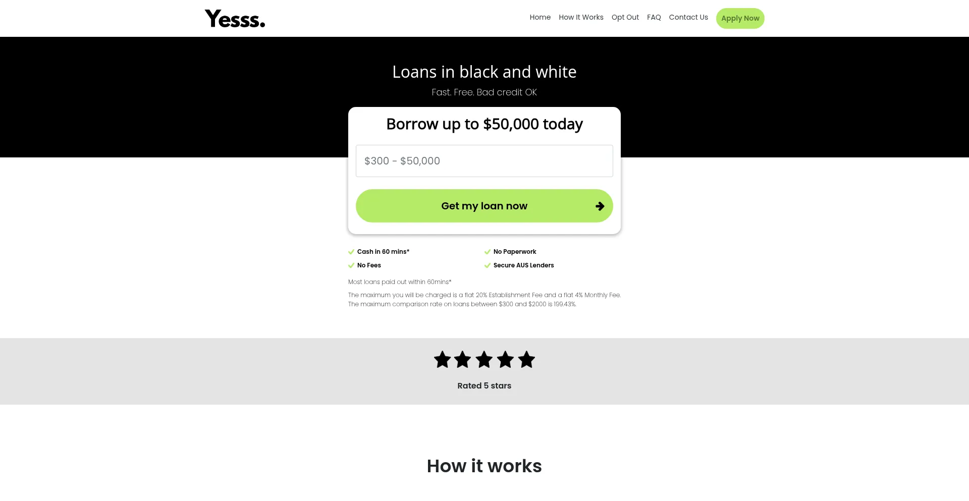 Yesssmoney.com.au 安全可靠吗？