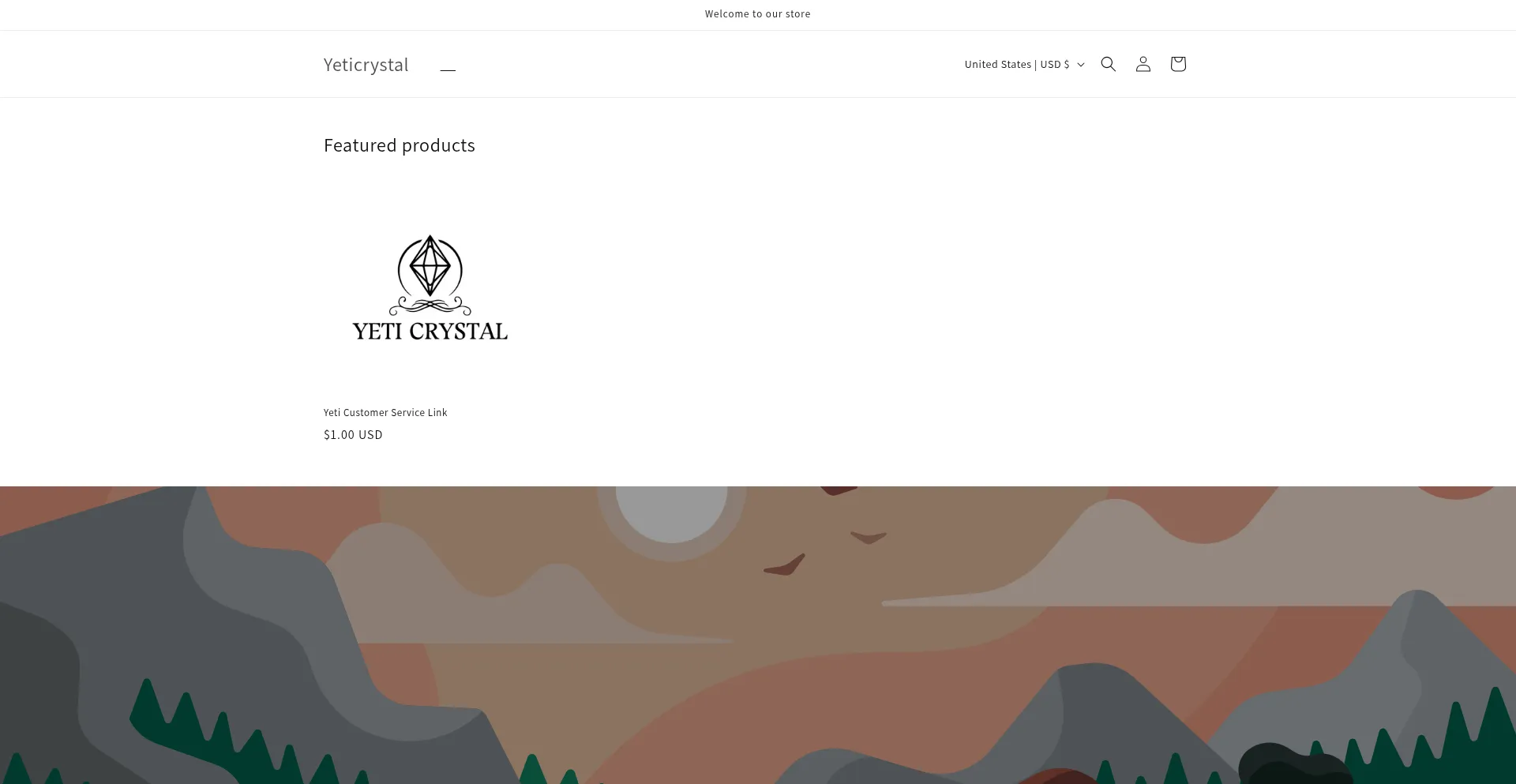 Yeticrystal.myshopify.com Screenshot