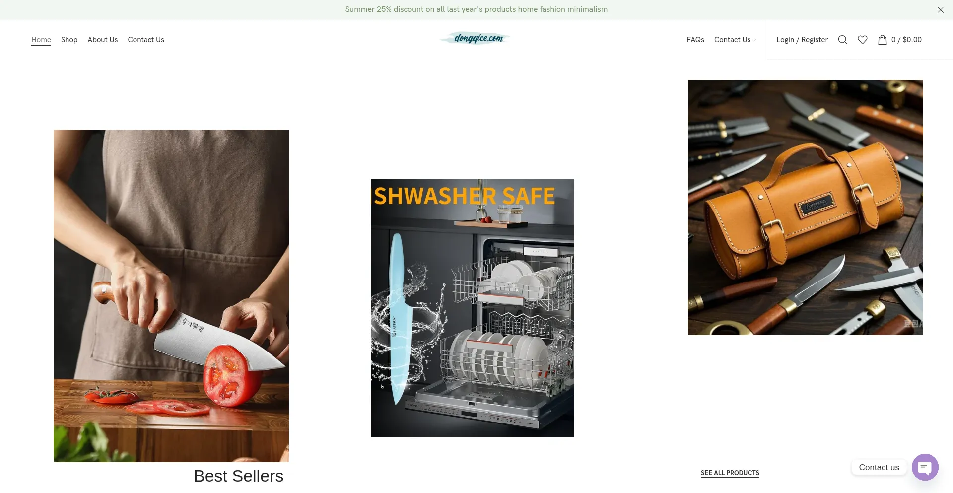 Website screenshot of Yingliags.com