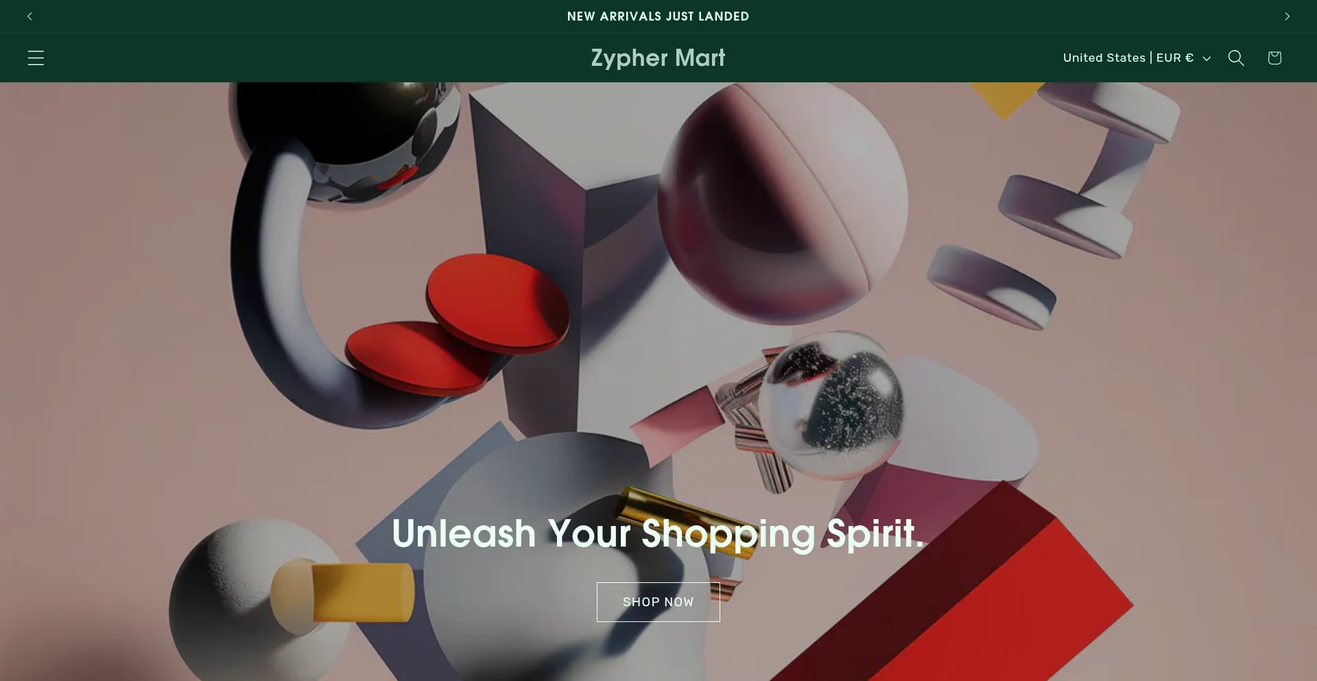 Website screenshot of Ymfqef-4g.myshopify.com