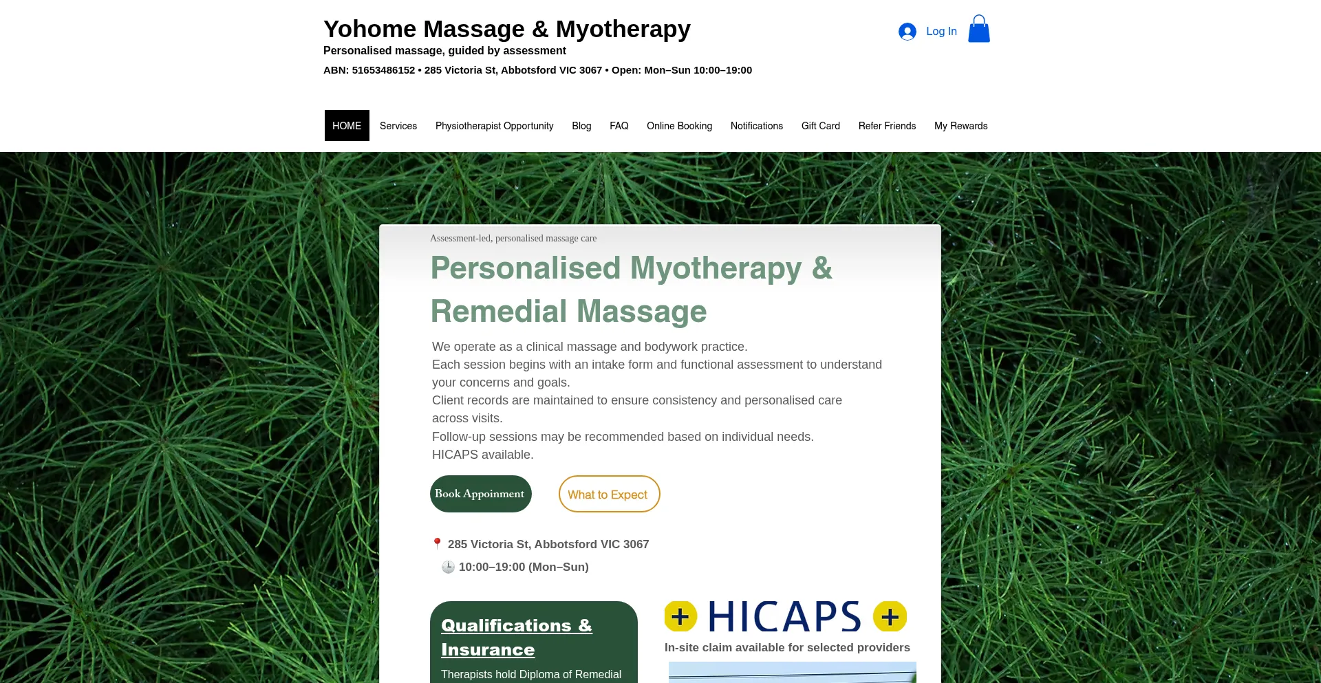 Yohomemassage.life