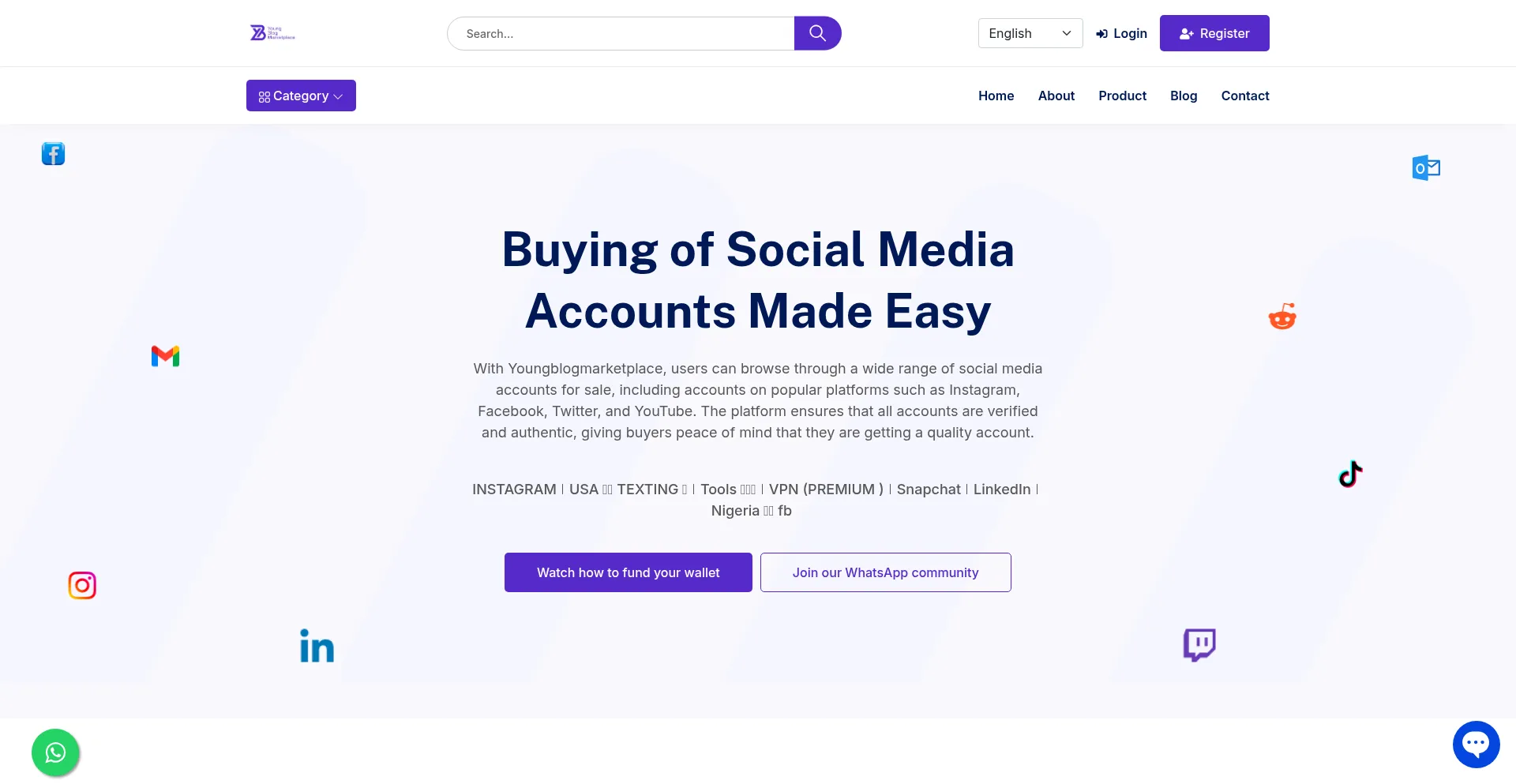 Youngblogmarketplace.com