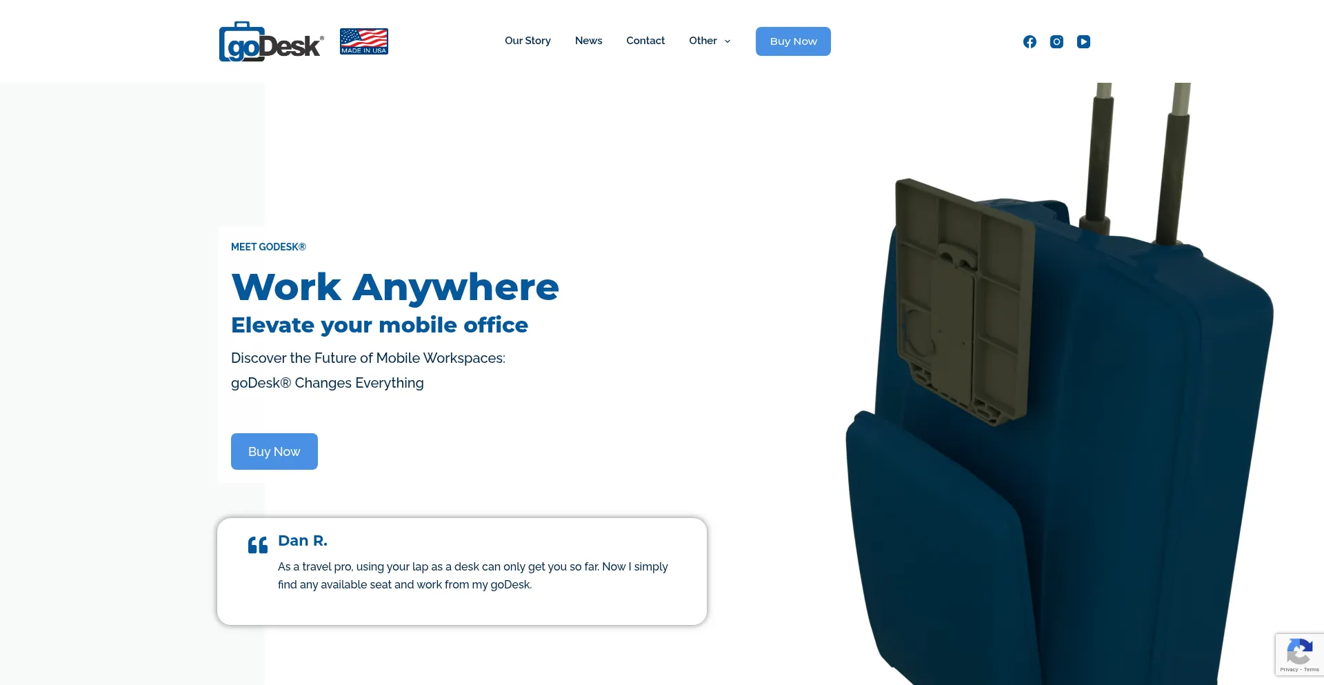 Yourgodesk.com Screenshot