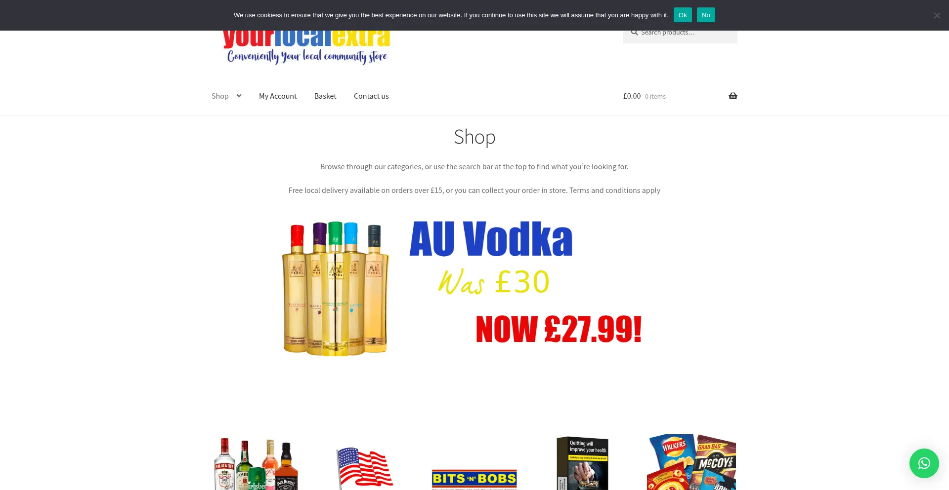 Yourlocalextra.co.uk Screenshot