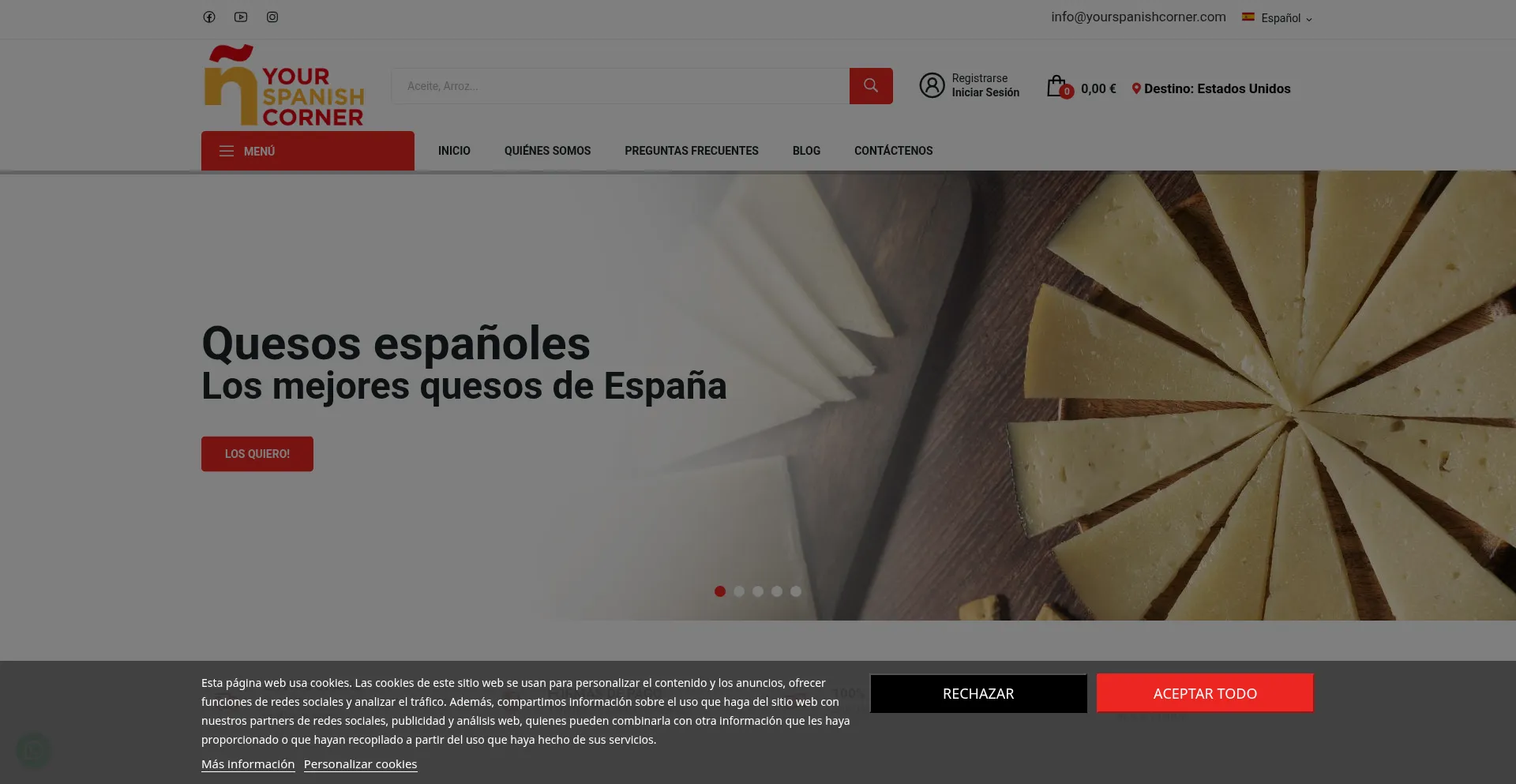 Yourspanishcorner.com Screenshot