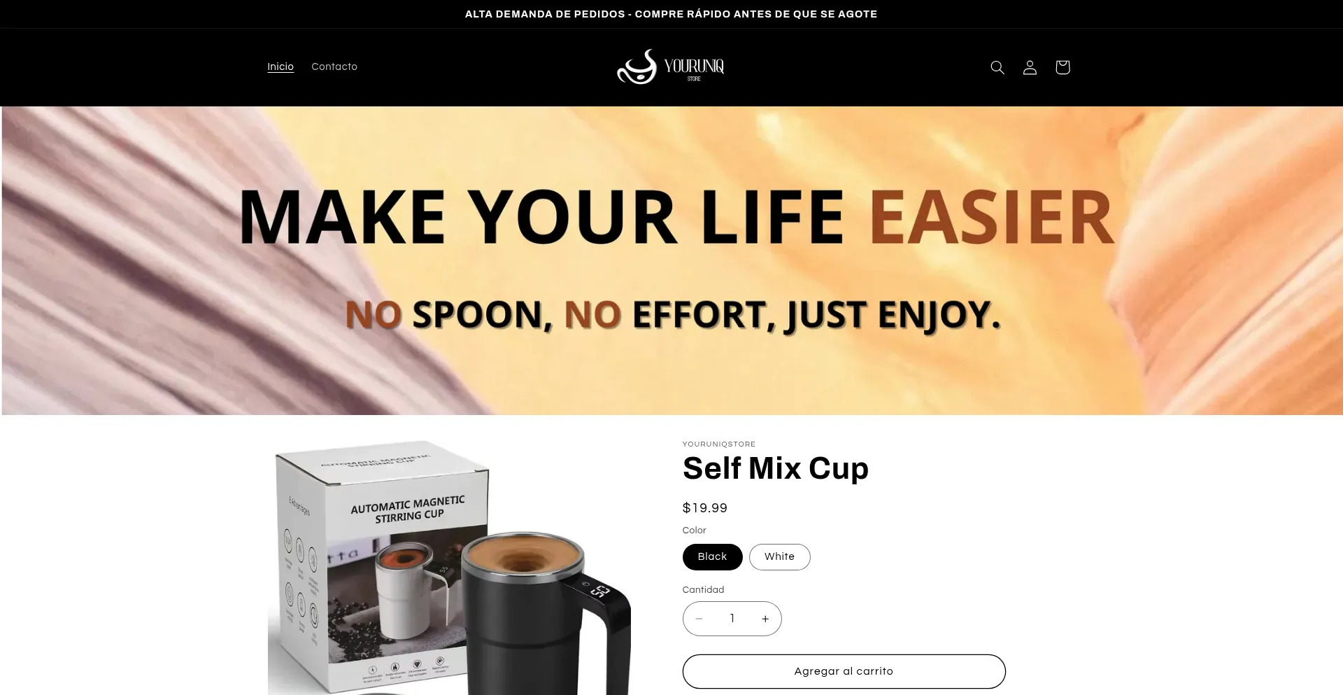 Youruniqstore.com Screenshot
