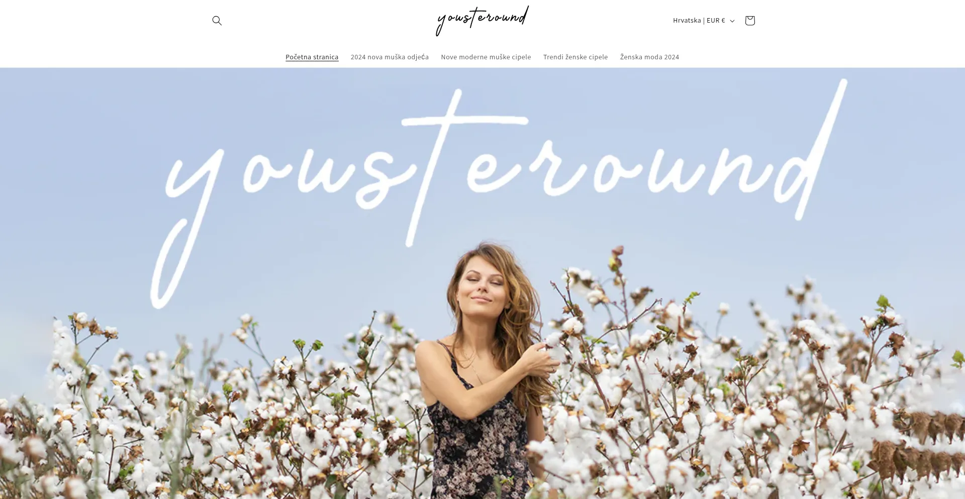 Website screenshot of Yousteround.com