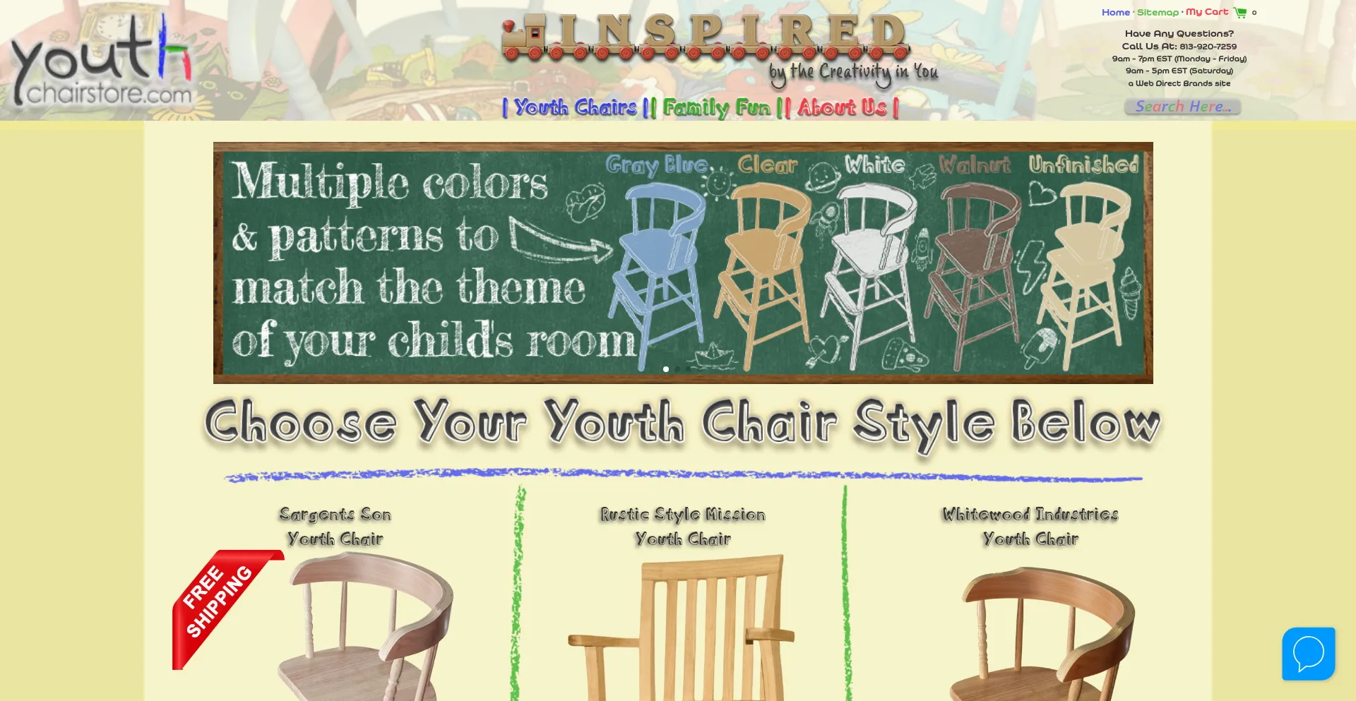 Youthchairstore.com