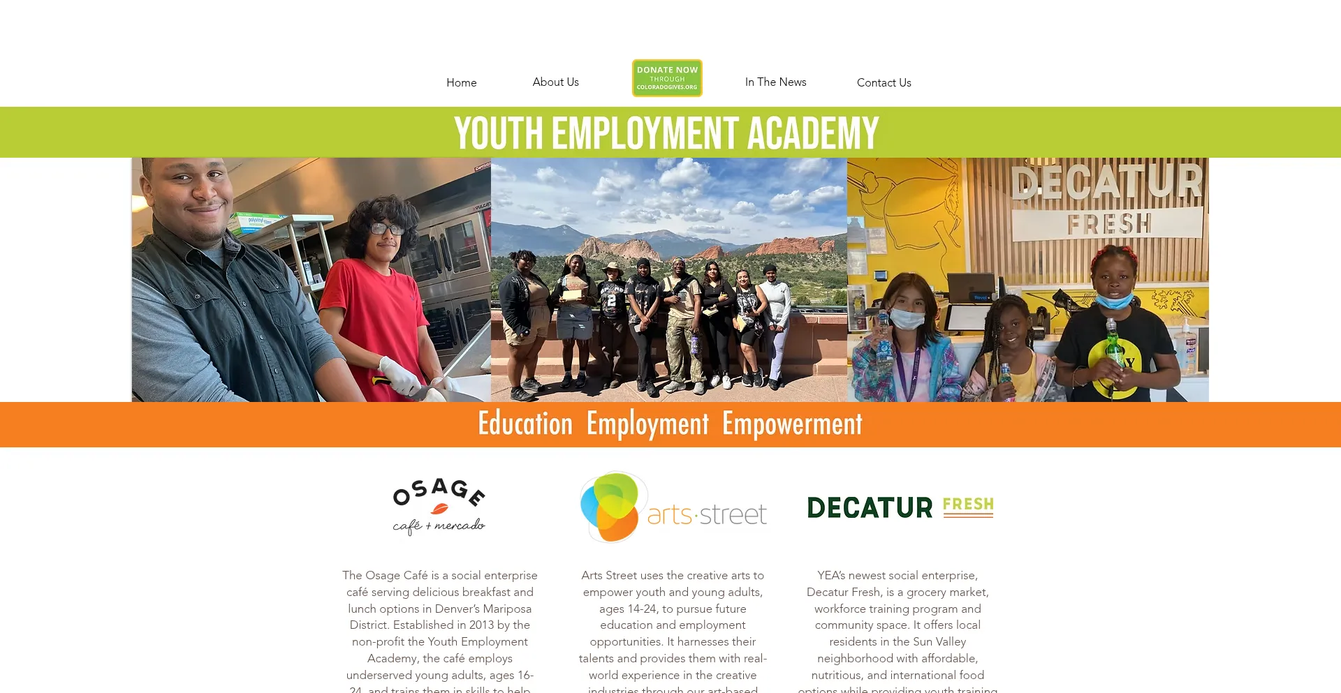 Youthemploymentacademy.org