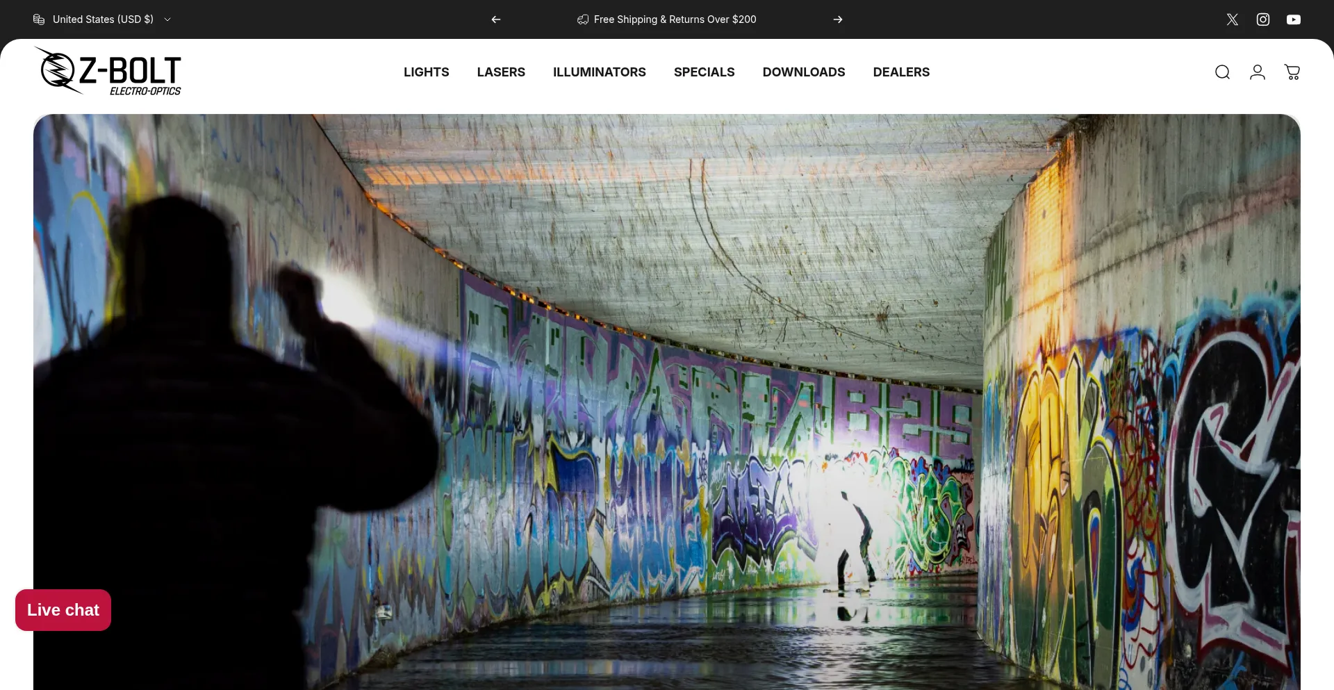 Website screenshot of Z-bolt.com