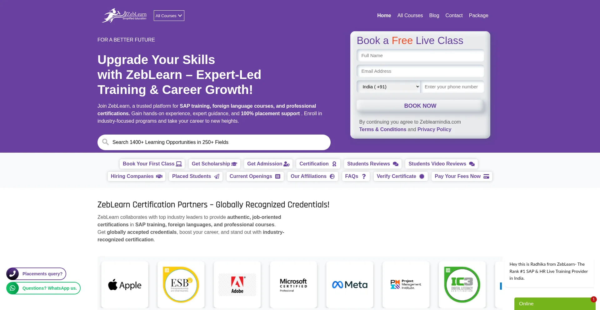 Zeblearnindia.com