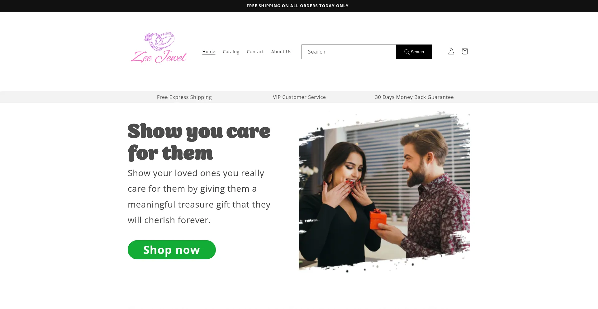 Zeejewel.com Screenshot