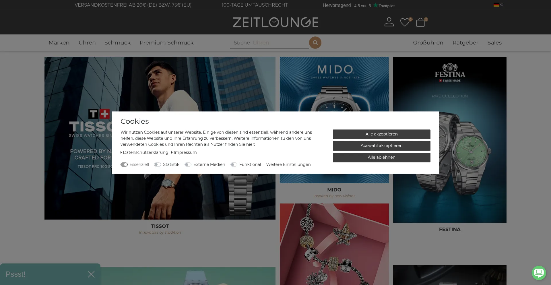 Zeitlounge.com 安全可靠吗？