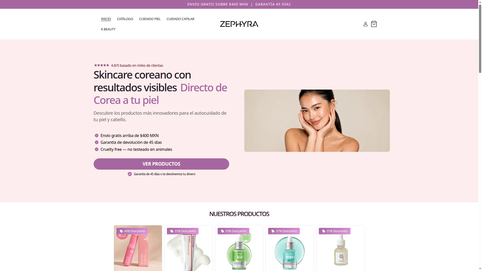 Zephyraskin.com
