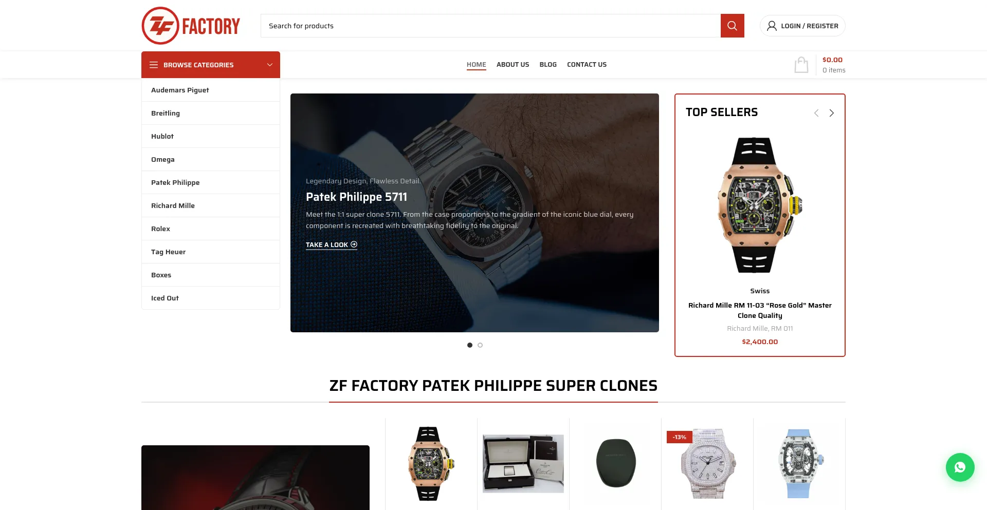 Zffactorywatches.com