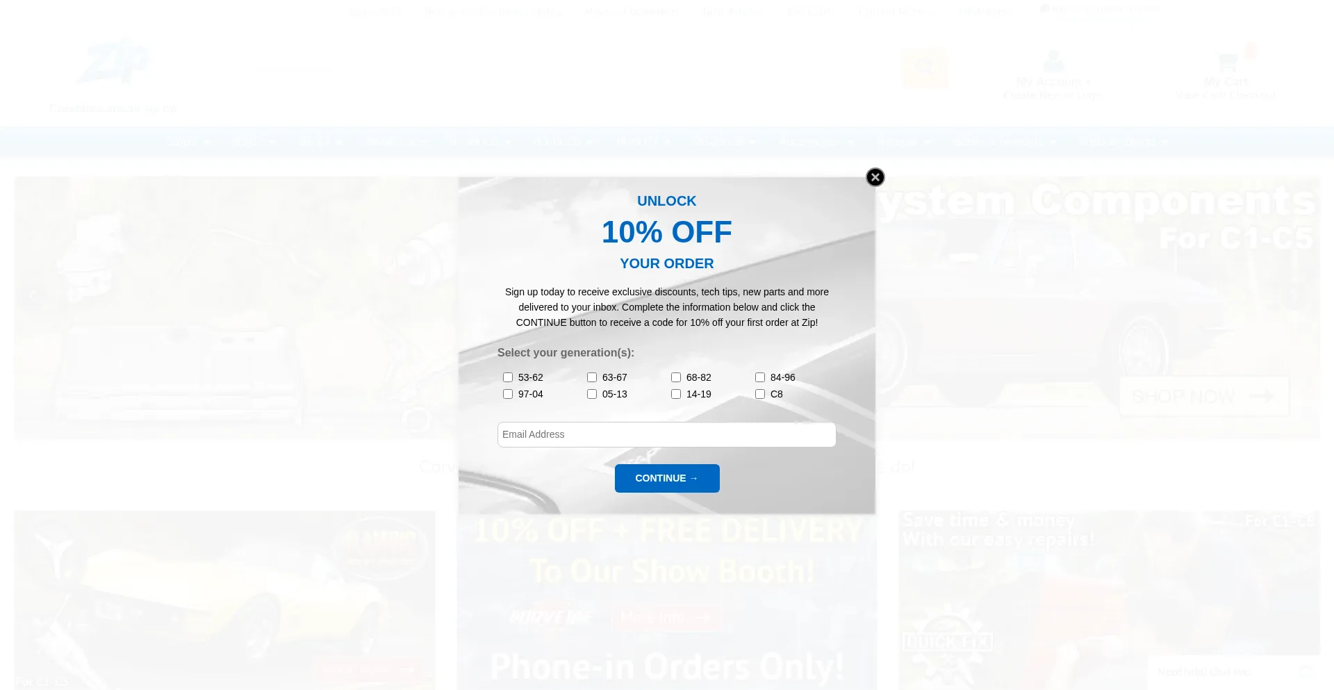 Zip-corvette.com